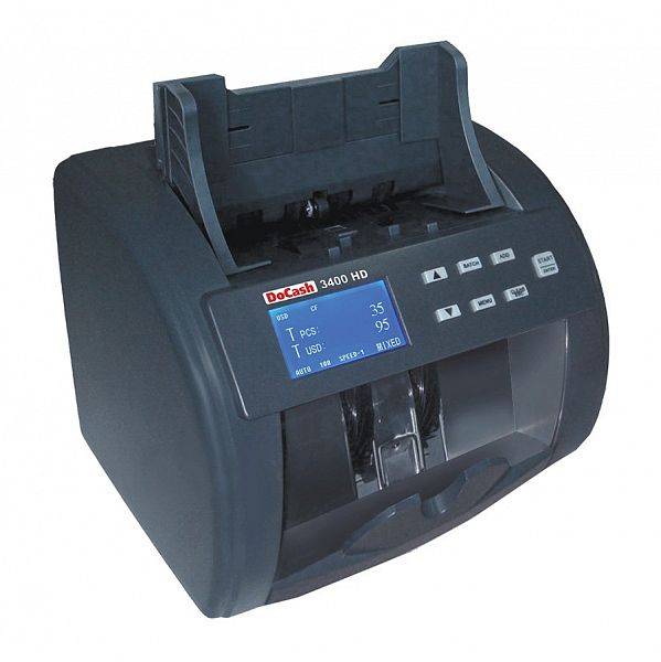 Счётчик банкнот docash 3400 heavy duty